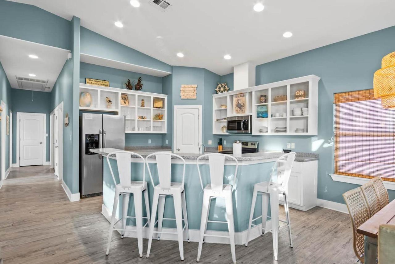 New 5 Bdrm W/Pool, Observation Deck Walk To Beach! Порт-Аранзас Екстер'єр фото