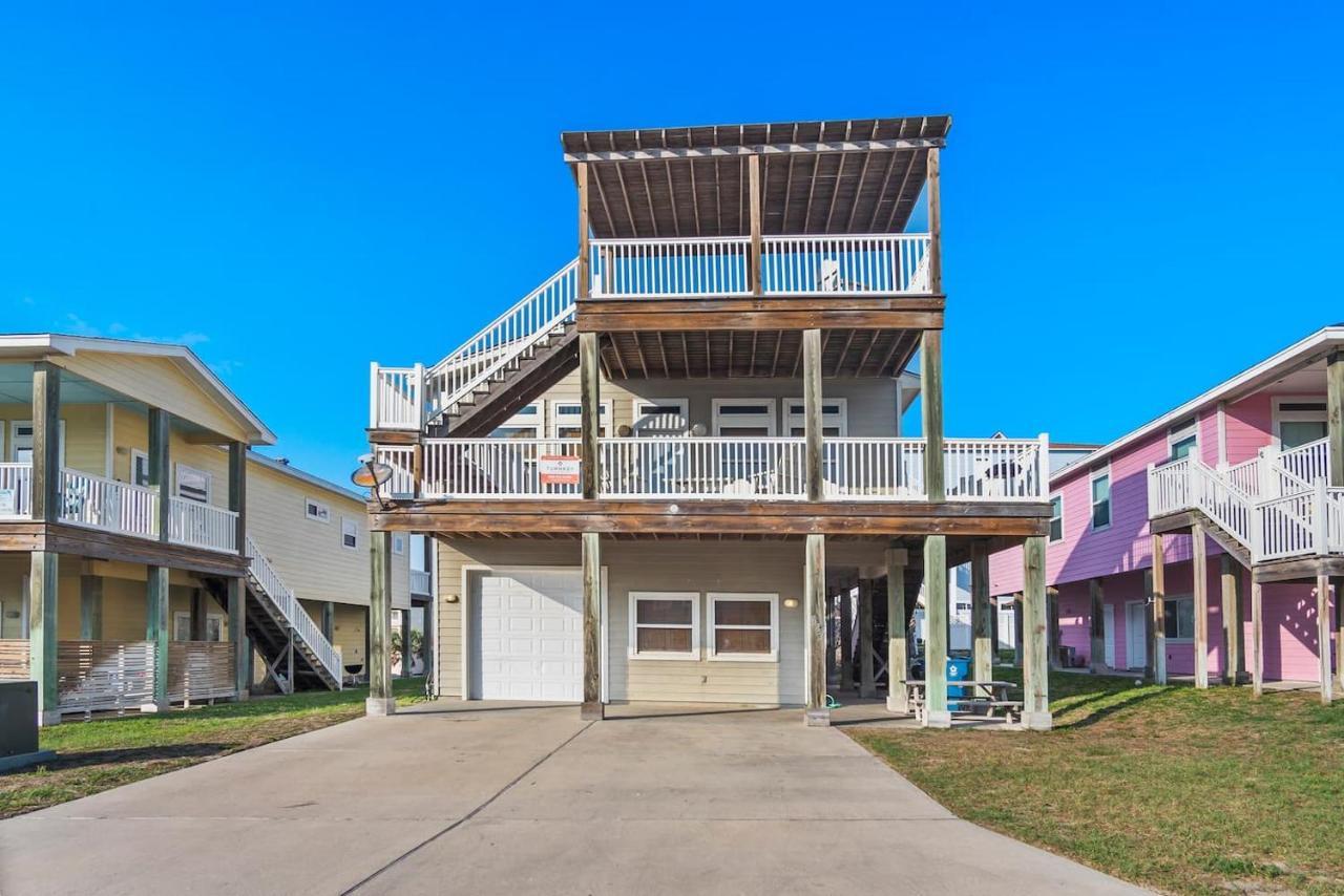 New 5 Bdrm W/Pool, Observation Deck Walk To Beach! Порт-Аранзас Екстер'єр фото
