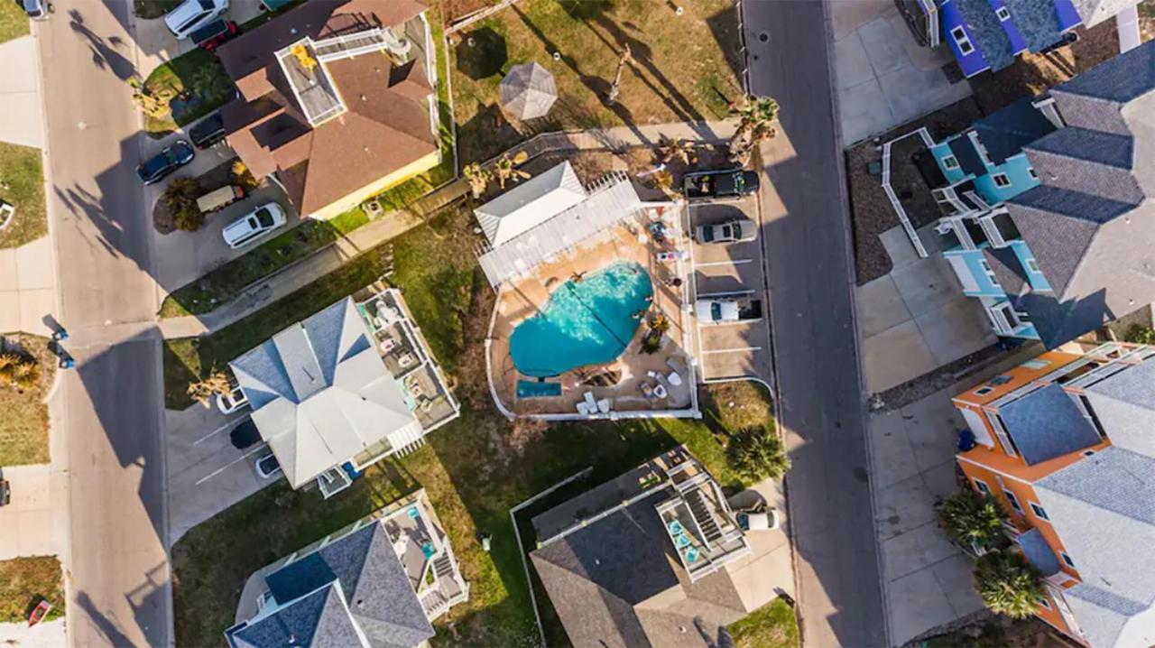 New 5 Bdrm W/Pool, Observation Deck Walk To Beach! Порт-Аранзас Екстер'єр фото